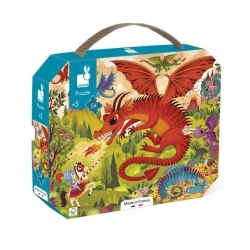 Puzzle 54 pièces - Royaume des dragons