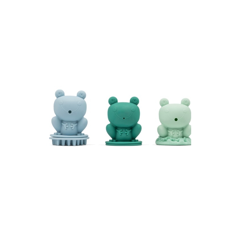 3 Grenouilles de bain