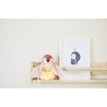 Peluche veilleuse - Manchot Rose