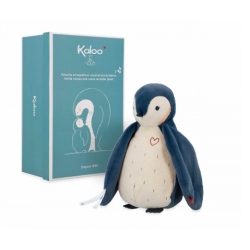 Peluche enregistreur vocal et bruits blancs - Manchot bleu