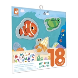 Stickers repositionnables 18 mois - La mer