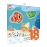 Stickers repositionnables 18 mois - La mer