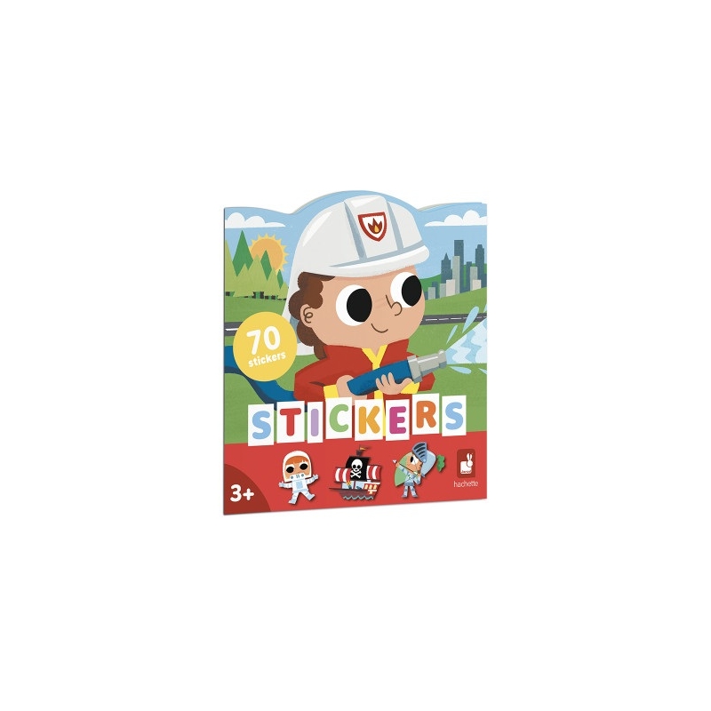 Cahier de 70 stickers - Aventuriers