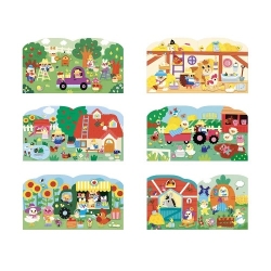 Cahier de 70 stickers - La ferme