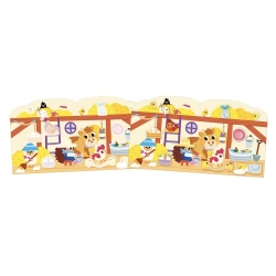 Cahier de 70 stickers - La ferme