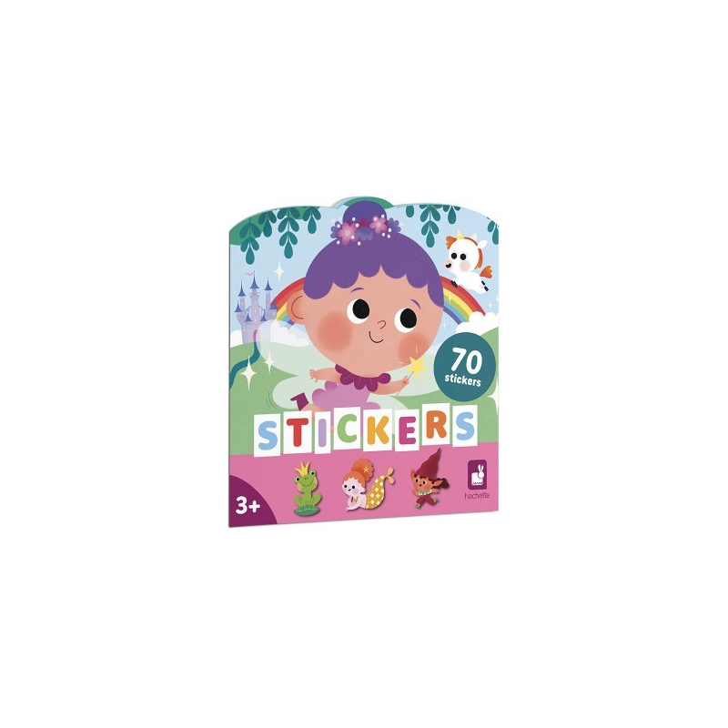 Cahier de 70 stickers - Pays magiques