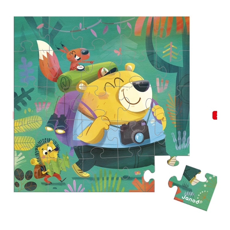 Carte postale puzzle  - Randonnée