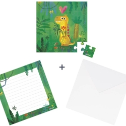 Carte postale puzzle  - Dino