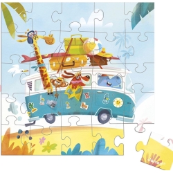 Carte postale puzzle  - Road trip