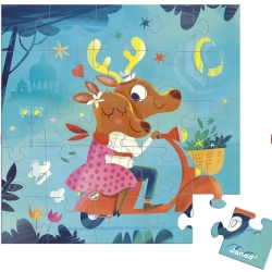 Carte postale puzzle  - Amour dolce vita