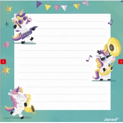 Carte postale puzzle  - Licornes en fête