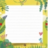 Carte postale puzzle  - Dino maman bébé