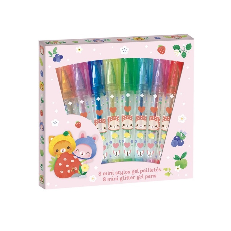 Stylos gel pailletés