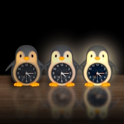 Veilleuse et réveil Poppy Penguin
