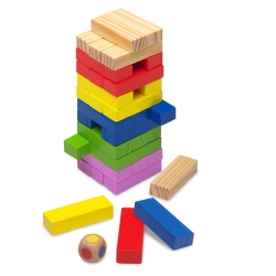 Mini jenga en boite métallique