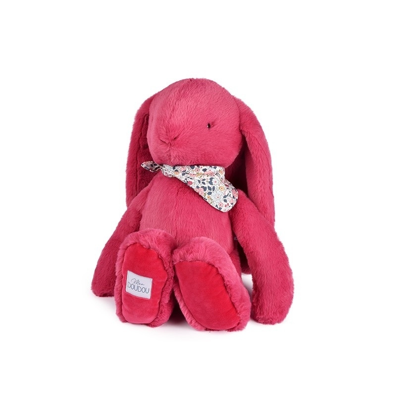 Lapin Fleurette - Fuschia 50 cm