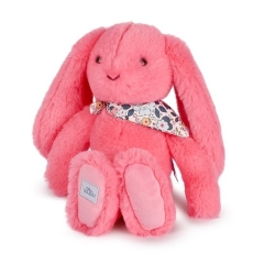 Lapin Fleurette - Corail 25 cm