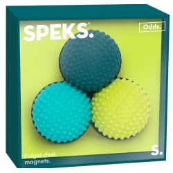 Speks - Balles Aimantées en silicone vertes