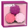 Speks - Balles Aimantées en silicone mauves