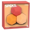 Speks - Balles Aimantées en silicone oranges