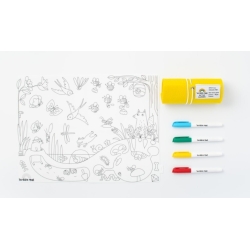Scribble mat - Coloriage sur tapis en silicone - In the Garden