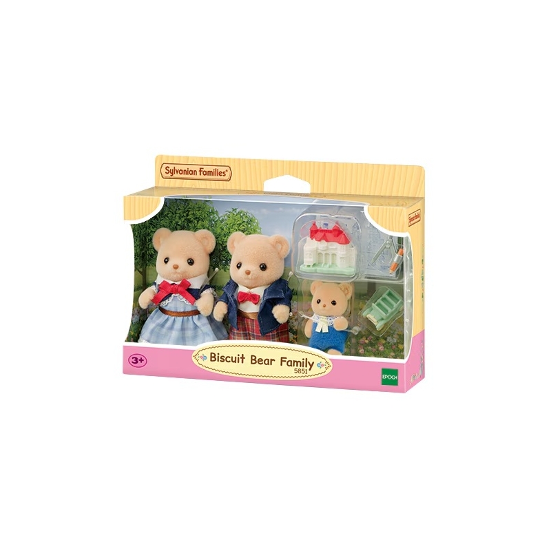Sylvanian Families - La famille Ours biscuit