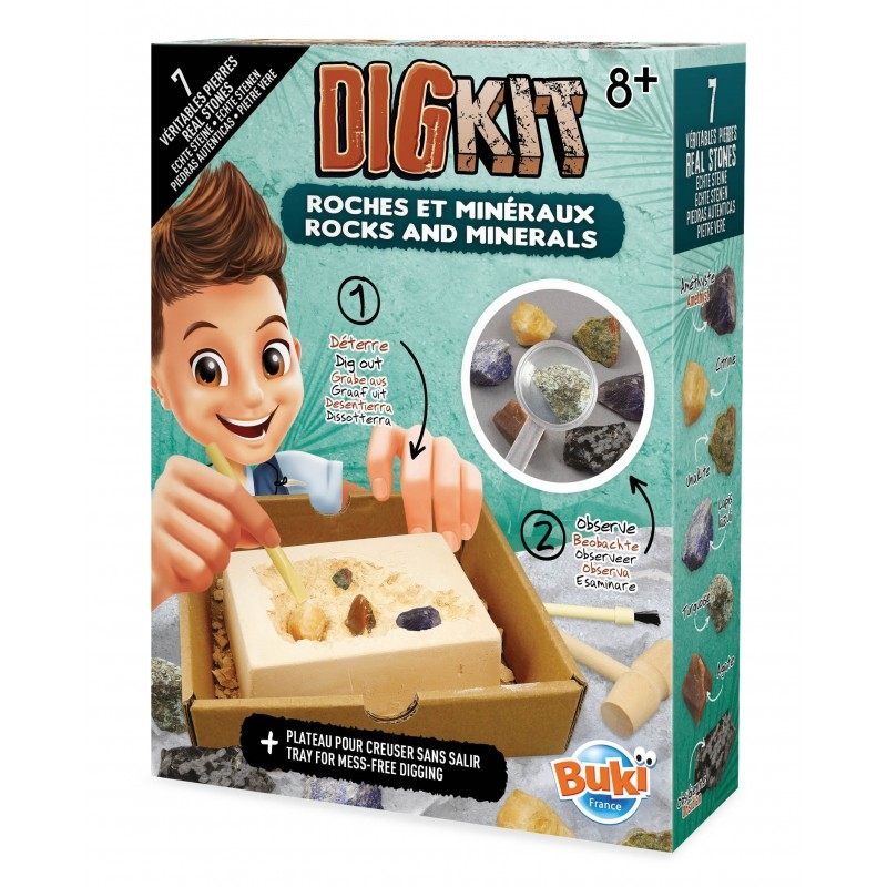 Dig Kit - Roches et minéraux