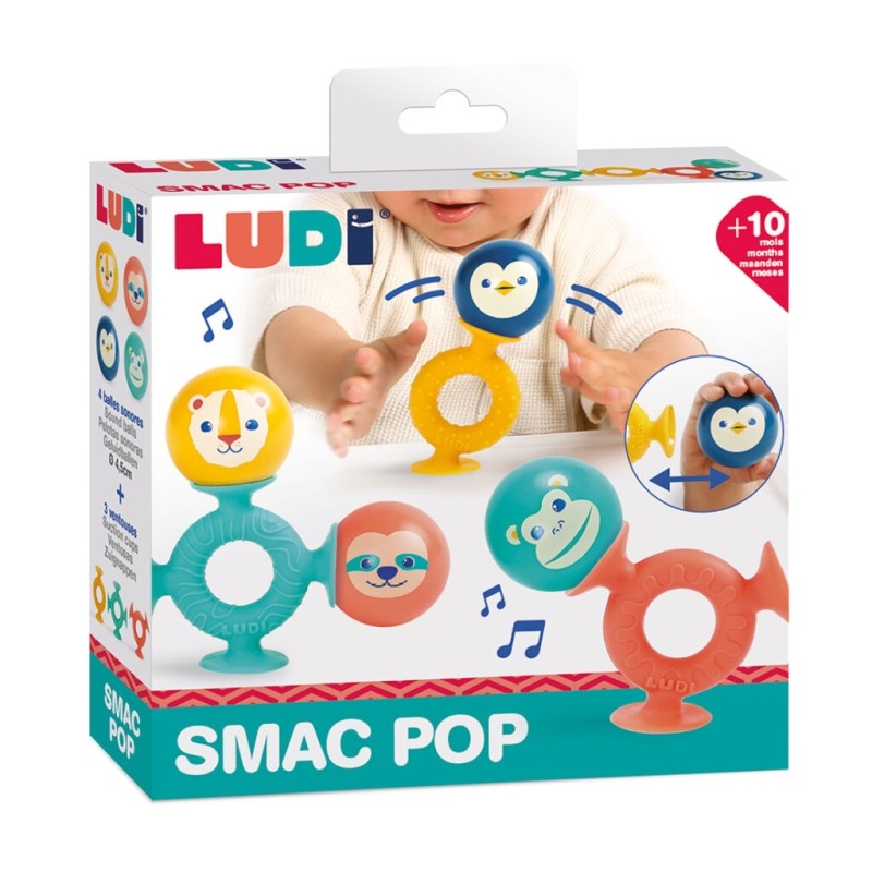 Smac Pop - Balles sonores et ventouses