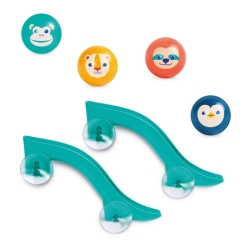Toboggans de bain avec balles sonores
