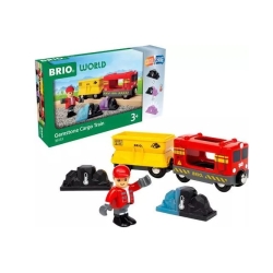 Train transportant des pierres précieuses