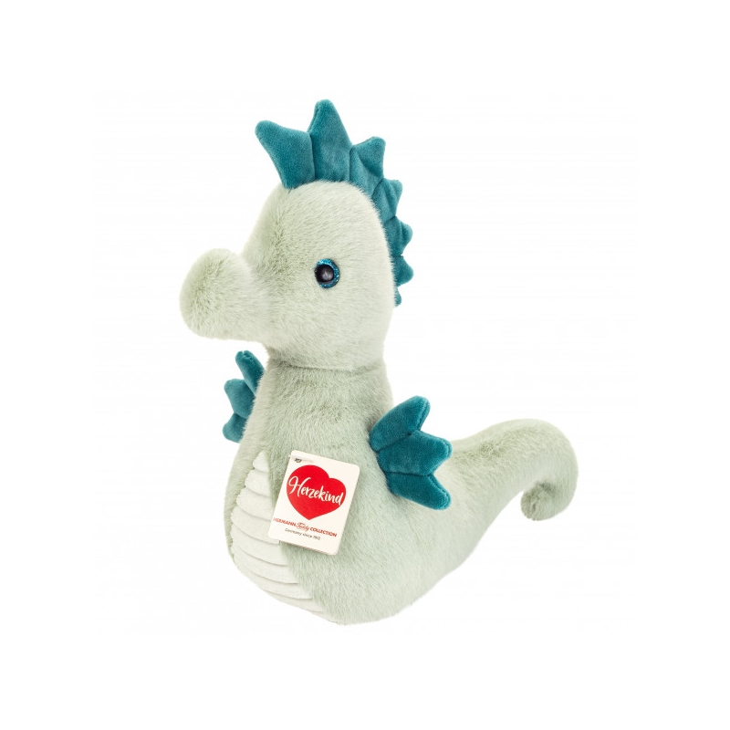 Hippocampe vert sauge 23 cm