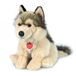 Loup assis 29 cm