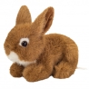Lapin brun assis 17 cm