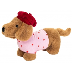 Teckel habillé Amélie 26 cm