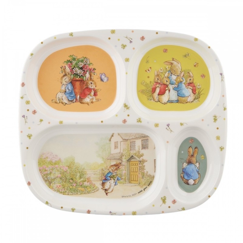 Pierre Lapin - Assiette à compartiments