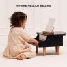Piano à queue noir