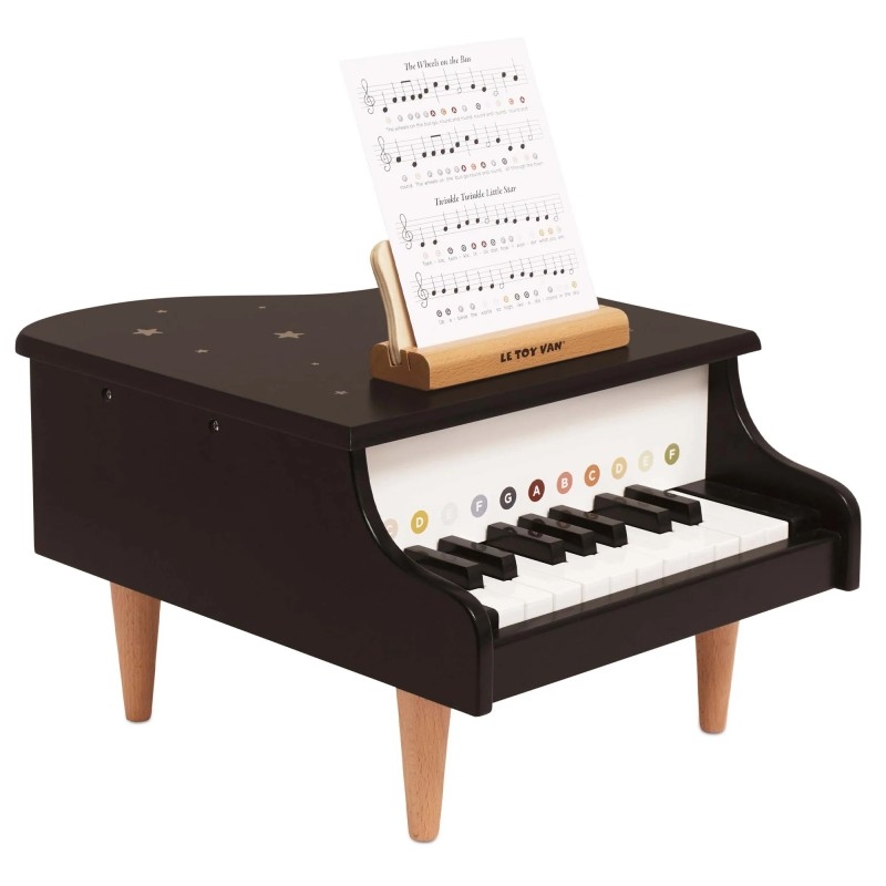 Piano à queue noir