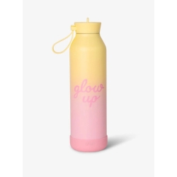 Citron - Gourde isotherme Glow Up Rose/jaune  350 ml
