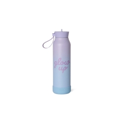 Citron - Gourde isotherme Glow Up bleu/mauve 500 ml
