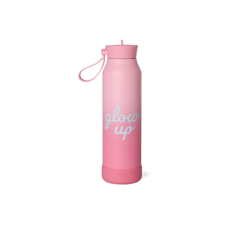 Citron - Gourde isotherme Glow Up rose 500 ml