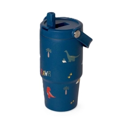 Citron - Gourde isotherme poignée 600ml Dinos