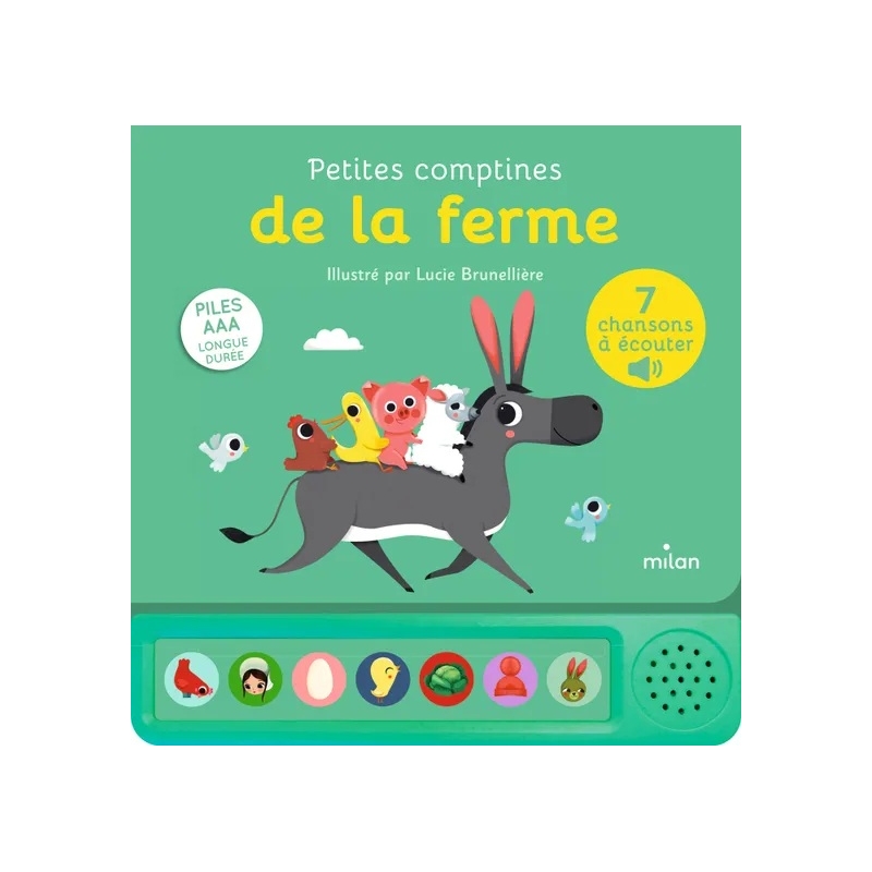 Chansons à écouter - Petites comptines de la ferme