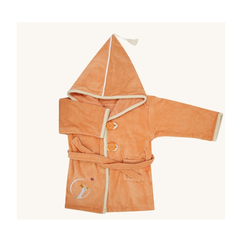 Peignoir velours 4/6 ans - Oie sauvage