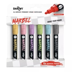 Set de 6 marqueurs - Pastel