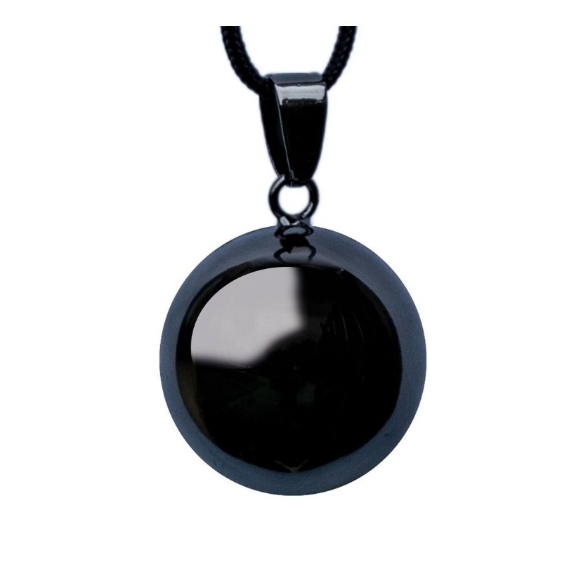 Bola noir brillant