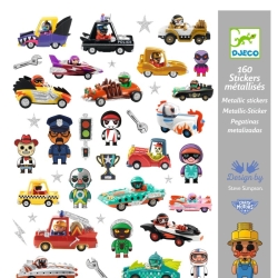 Stickers métallisés - Crazy Motors