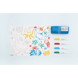 Scribble mat - Coloriage sur tapis en silicone - Under the Sea