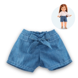 Ma Corolle - Short en jeans avec noeud