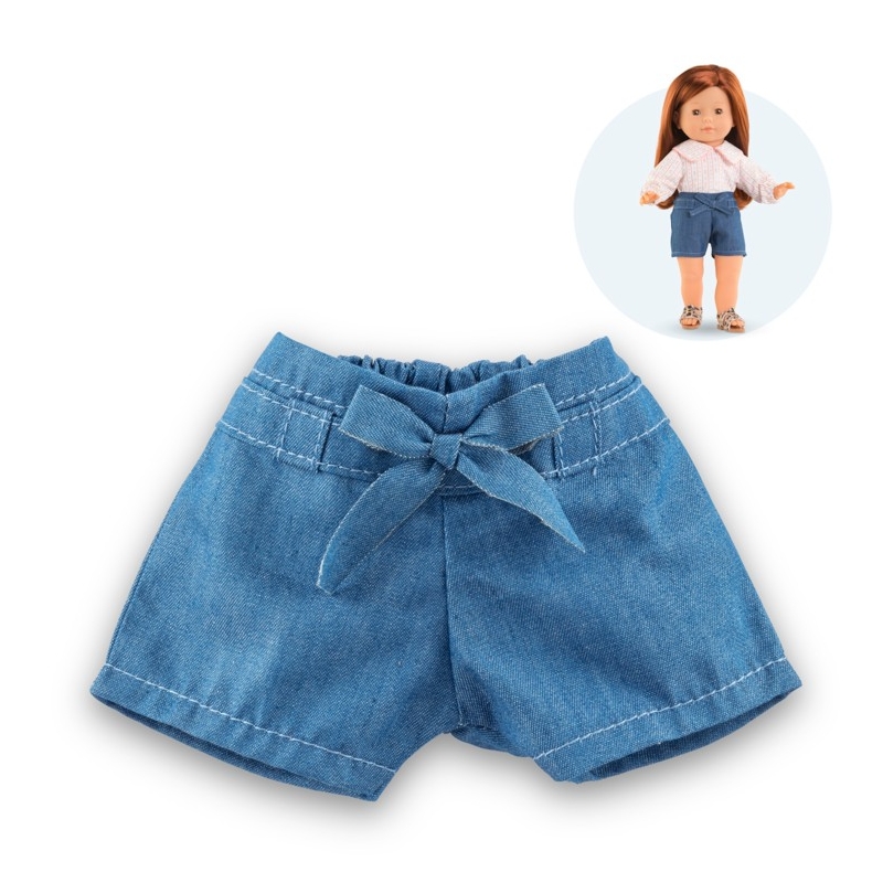 Ma Corolle - Short en jeans avec noeud
