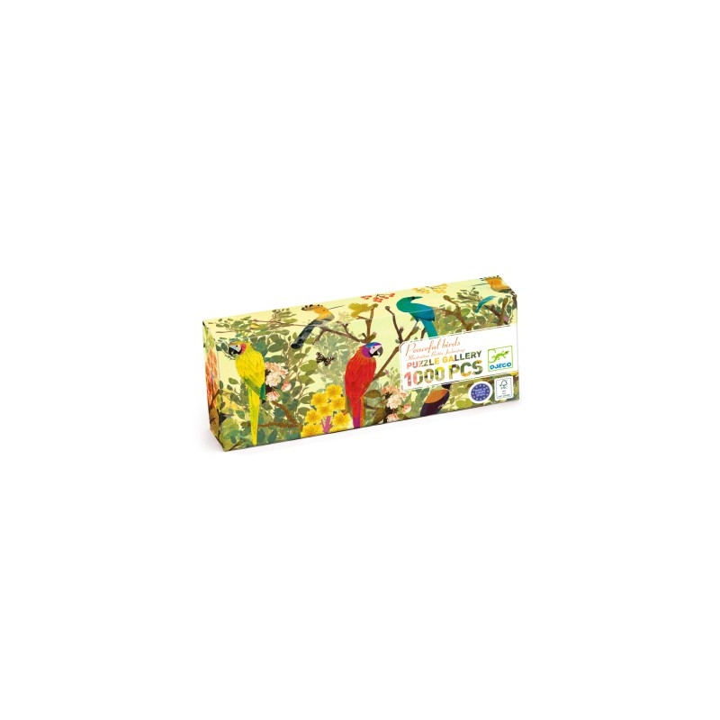 Puzzle Gallery 1000 pièces  - Peaceful birds